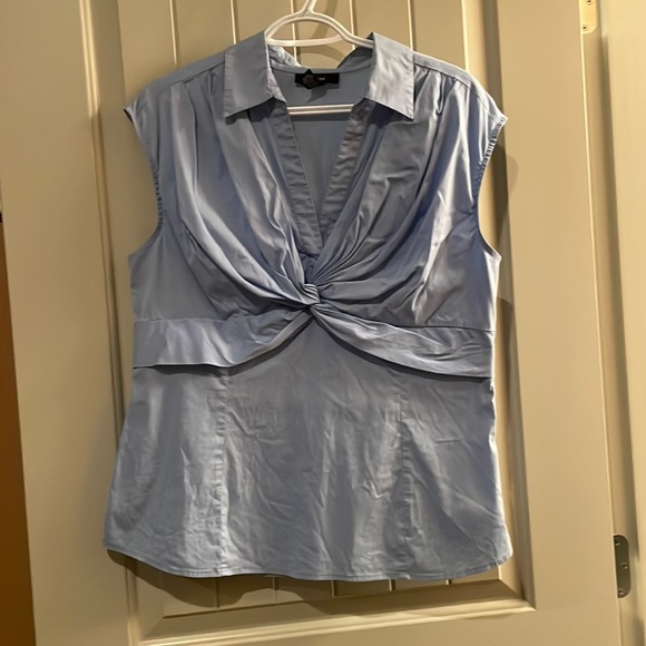 Light Blue Alfani Blouse - Picture 1 of 7